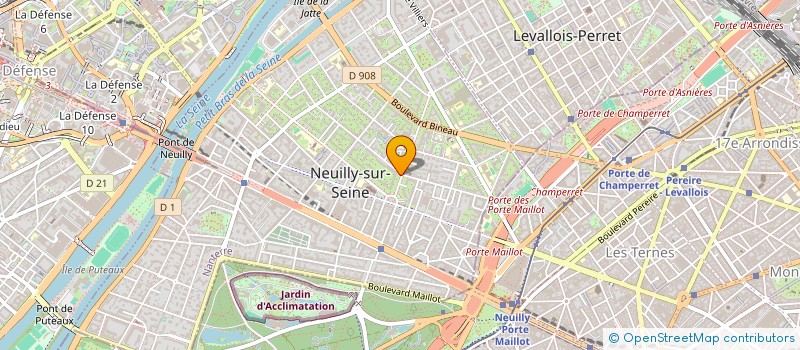 localisation de l'entreprise TAG2 à NEUILLY-SUR-SEINE