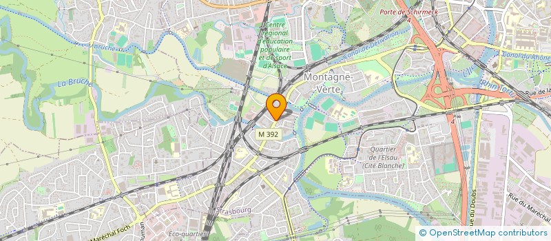 localisation de l'entreprise TAGA ACADEMIE à STRASBOURG