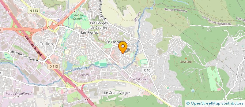 localisation de l'entreprise TAGA TRANSPORTS à BERRE-L'ETANG