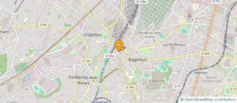 localisation de l'entreprise TAGADOU MEDEEMANDI KAFO à BAGNEUX