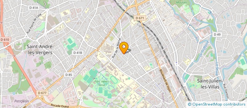 localisation de l'entreprise TAGAFOLK à TROYES