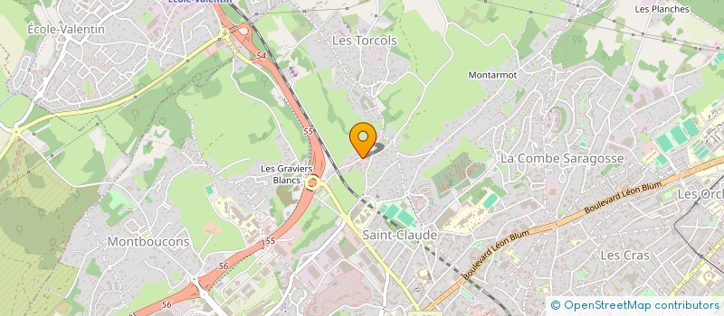 localisation de l'entreprise TAGALOG à BESANCON