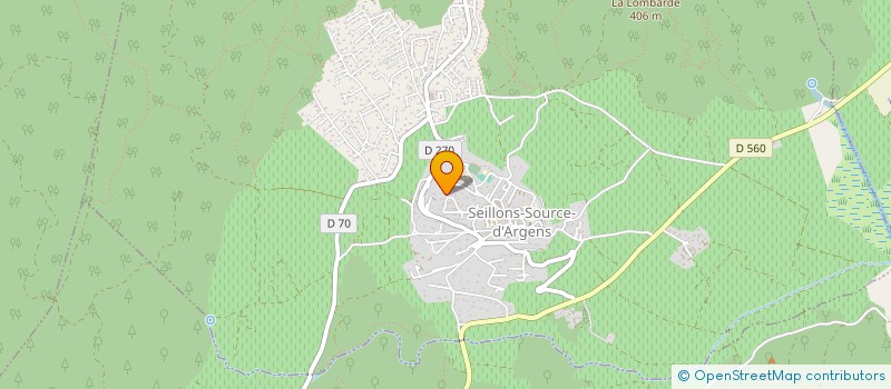 localisation de l'entreprise TAGANGA  SEILLONS-SOURCE-D'ARGENS