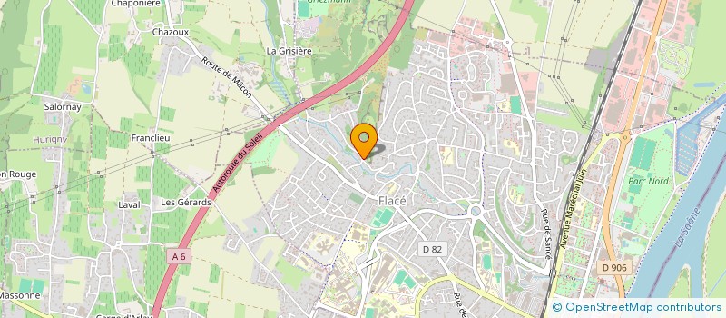 localisation de l'entreprise TAGAS TRANSPORTS à MACON