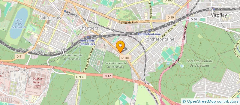 localisation de l'entreprise TAGAUTO à VERSAILLES