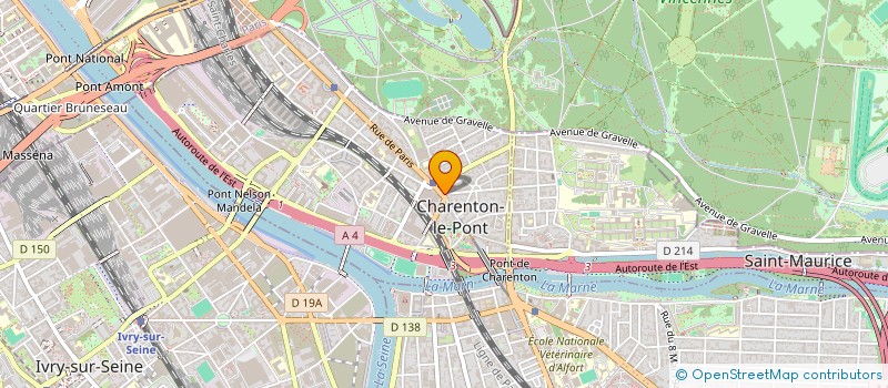 localisation de l'entreprise TAGE à CHARENTON-LE-PONT