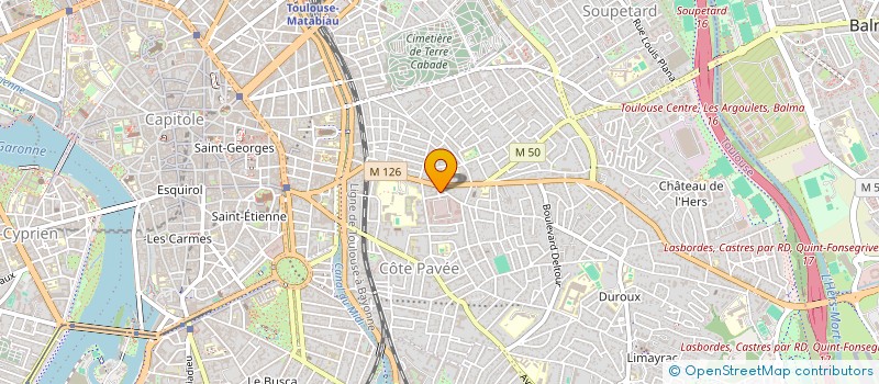 localisation de l'entreprise TAGERIM GESTION  TOULOUSE