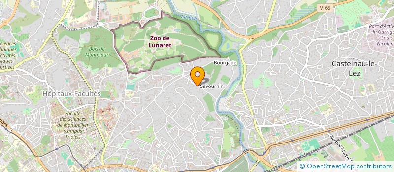 localisation de l'entreprise TAGG à MONTPELLIER