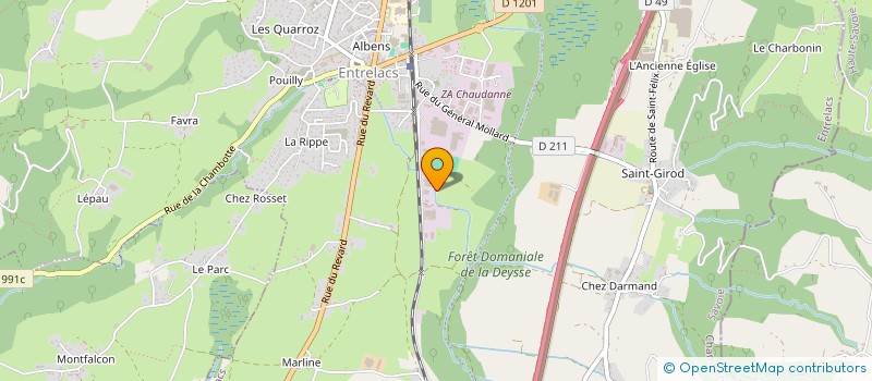 localisation de l'entreprise TAGG INFORMATIQUE  ENTRELACS