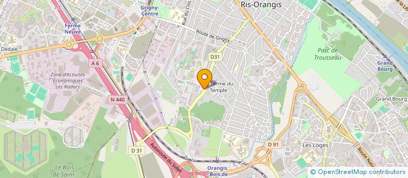 localisation de l'entreprise TAGHASTE TRANSPORT à RIS-ORANGIS
