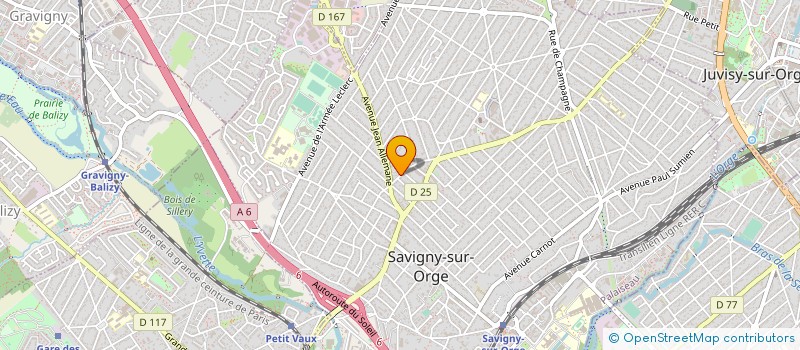 localisation de l'entreprise TAGHI PLACO E U R L à SAVIGNY-SUR-ORGE