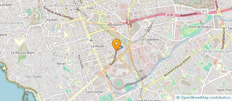 localisation de l'entreprise TAGHJI IMMO à MARSEILLE
