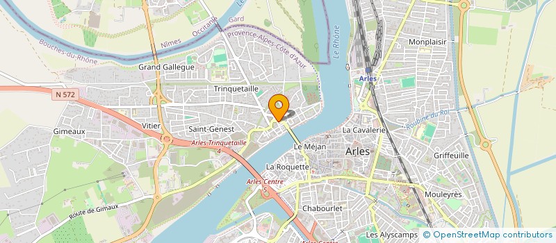 localisation de l'entreprise TAGHZOUTE à ARLES