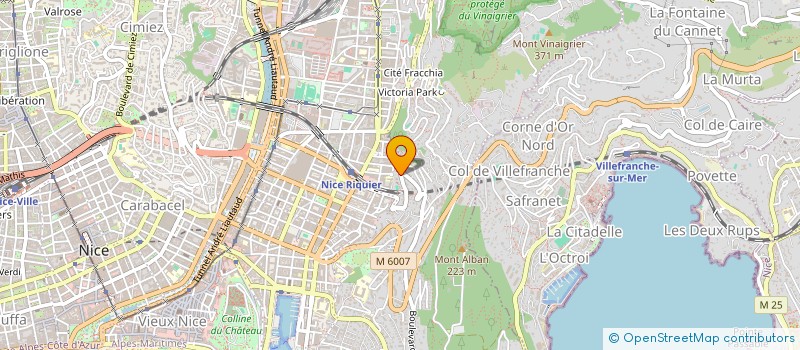localisation de l'entreprise TAGNCAR à NICE