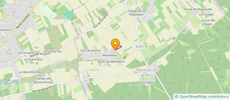 localisation de l'entreprise TAGOR à MEZIERES-LEZ-CLERY