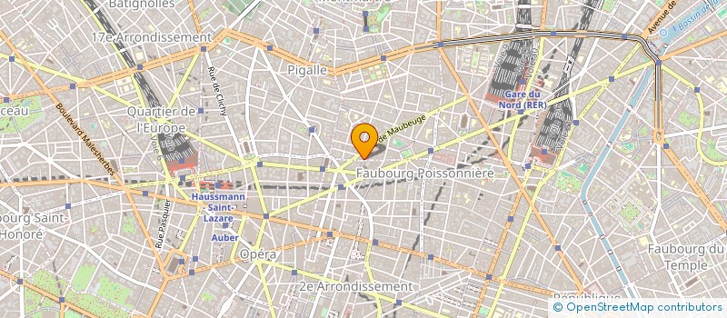 localisation de l'entreprise TAGORE  PARIS