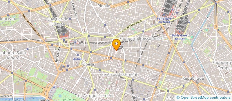 localisation de l'entreprise TAGORE  PARIS