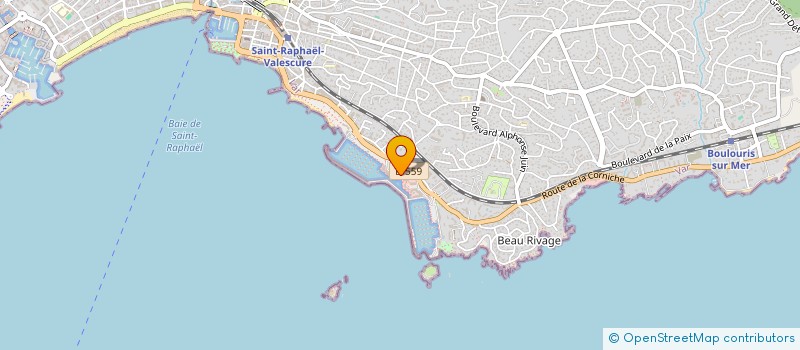 localisation de l'entreprise TAGOUT  SAINT-RAPHAEL