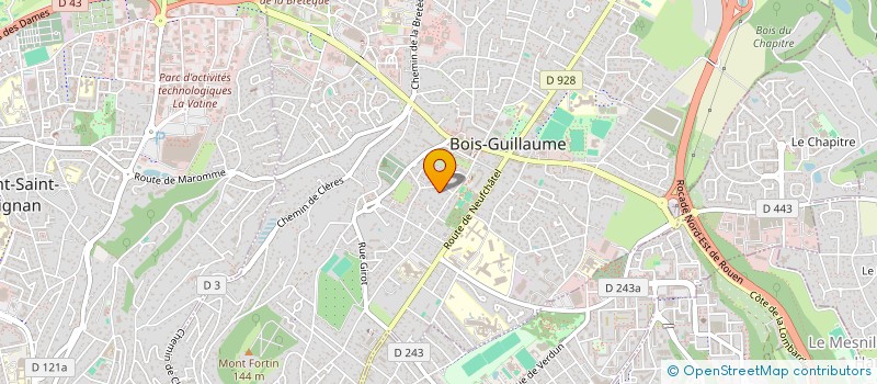 localisation de l'entreprise TAGS à BOIS-GUILLAUME