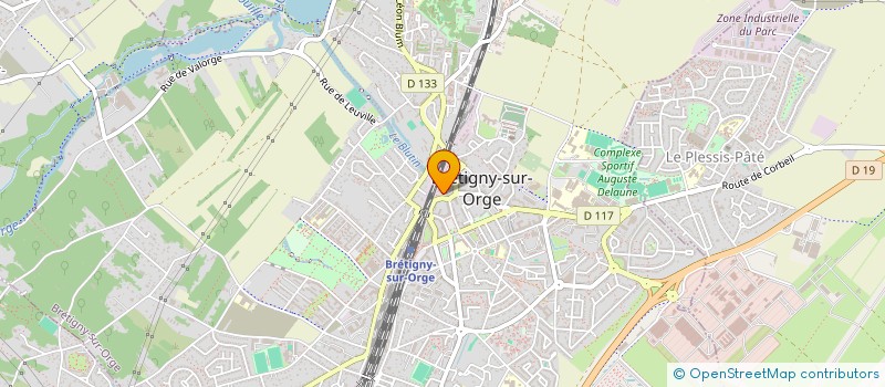 localisation de l'entreprise TAGUE ENGINEERING à BRETIGNY-SUR-ORGE