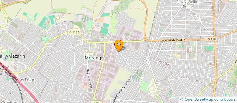 localisation de l'entreprise TAGVE PLATING INDUSTRIES à MORANGIS