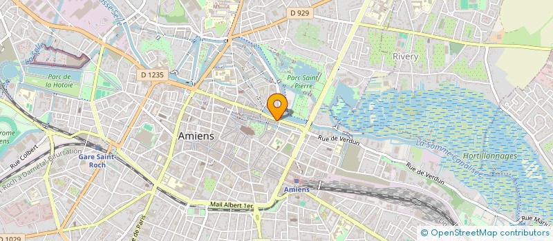 localisation de l'entreprise TAHA à AMIENS