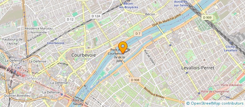 localisation de l'entreprise TAHAA à NEUILLY-SUR-SEINE