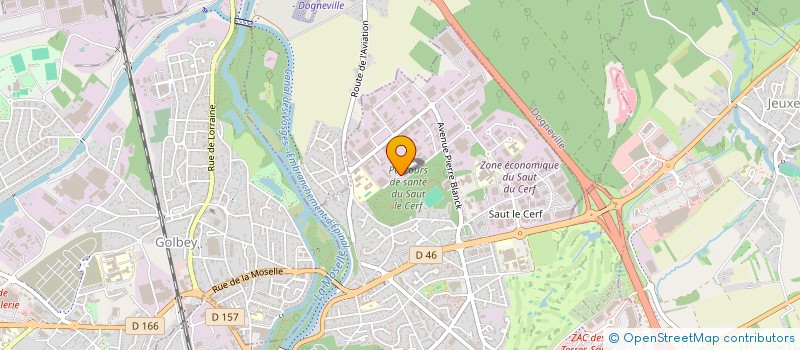 localisation de l'entreprise TAHAA à EPINAL