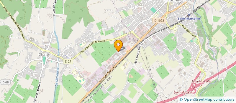 localisation de l'entreprise TAHANEA  CHATTE