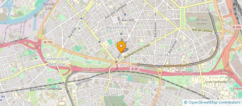 localisation de l'entreprise TAHANI SARL à LILLE