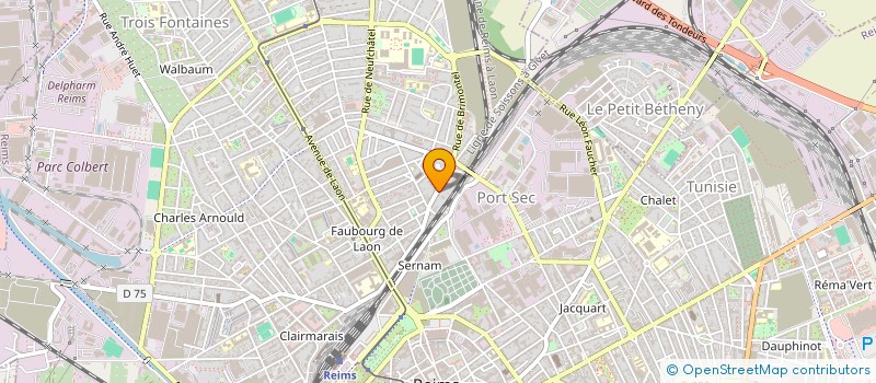 localisation de l'entreprise TAHAR  REIMS