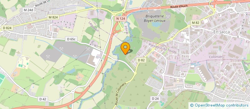 localisation de l'entreprise TAHAR  PLAISANCE-DU-TOUCH