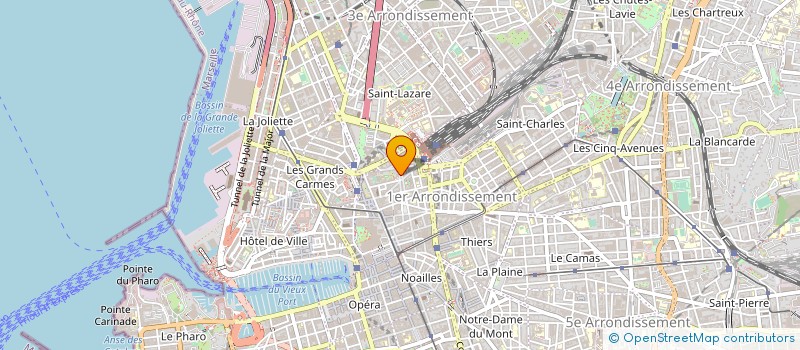 localisation de l'entreprise TAHAR CHAOUCH N DJELLAL M HAMZA T  MARSEILLE