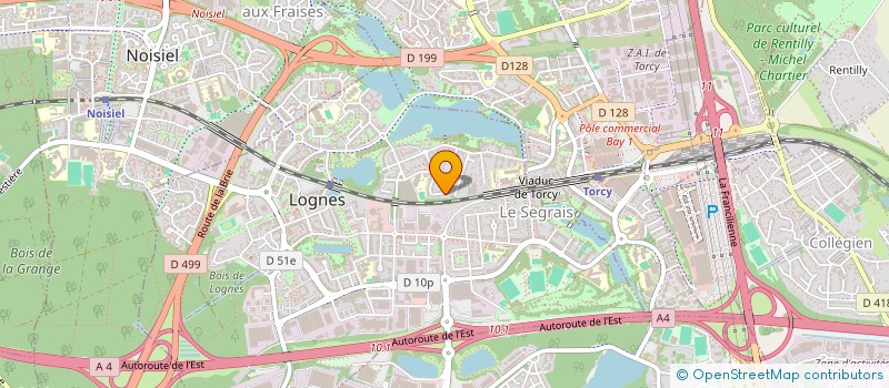 localisation de l'entreprise TAHI à LOGNES