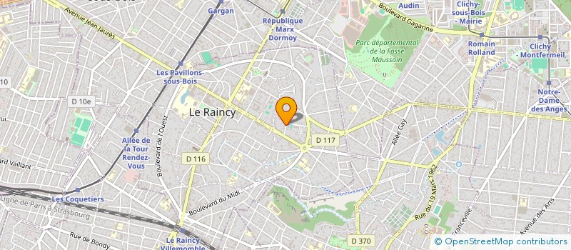 localisation de l'entreprise TAHIR AIR CONFORT à LE RAINCY