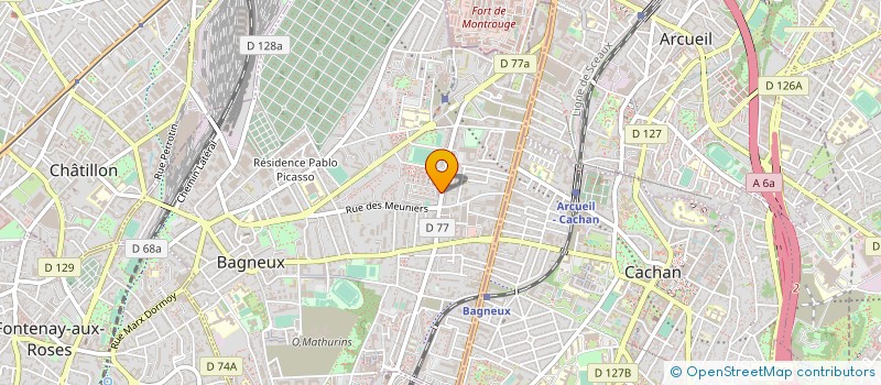localisation de l'entreprise TAHIR FOOD BAGNEUX à BAGNEUX