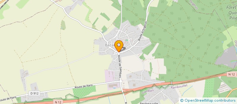 localisation de l'entreprise TAHIRI à BAZAINVILLE
