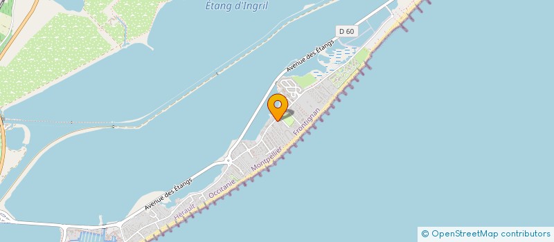 localisation de l'entreprise TAHITI à FRONTIGNAN