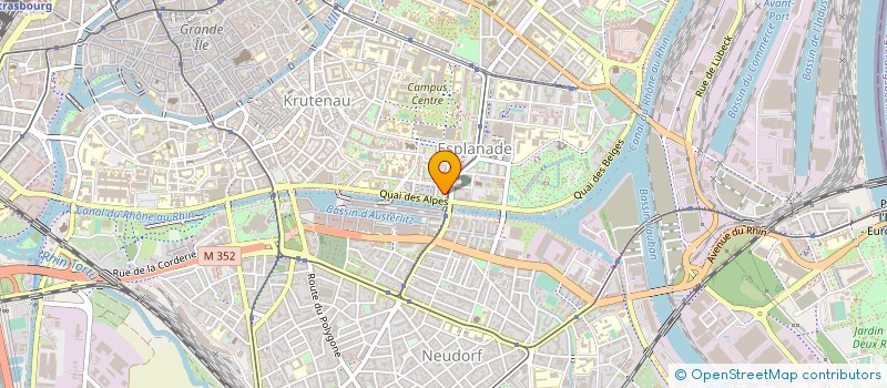 localisation de l'entreprise TAHTA à STRASBOURG