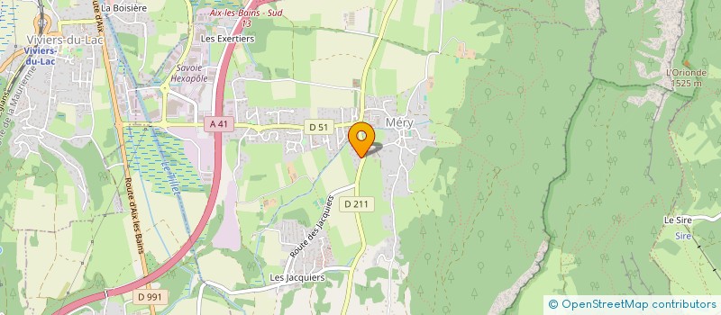 localisation de l'entreprise TAHYSSA à MERY