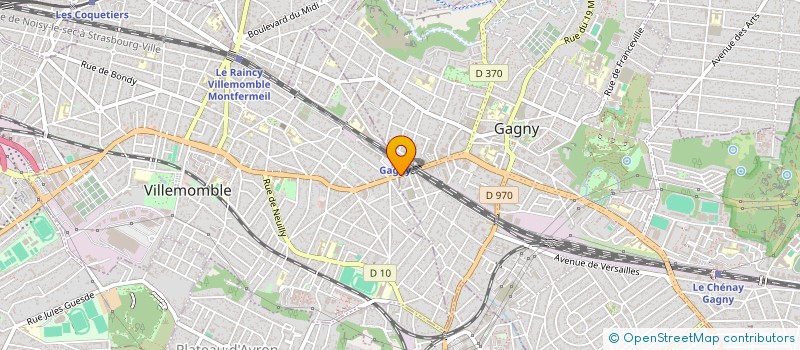 localisation de l'entreprise TAI BIJOUTERIE à GAGNY