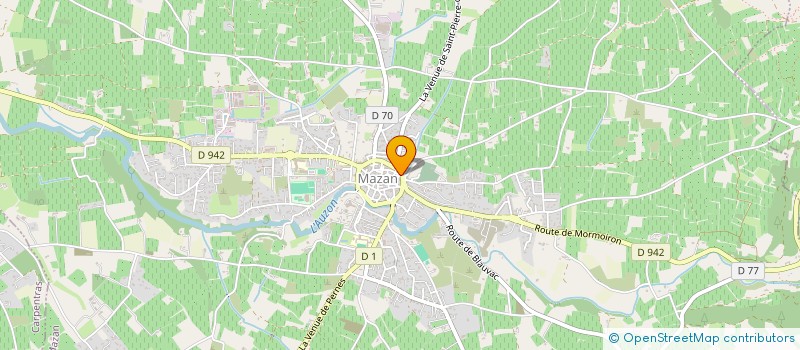 localisation de l'entreprise TAI CHI à MAZAN