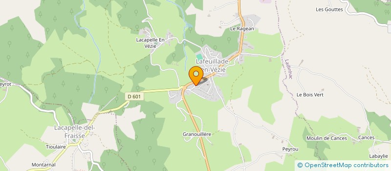 localisation de l'entreprise TAI CHI CHUAN ENTRE CANTAL ET AVEYRON à LAFEUILLADE-EN-VEZIE