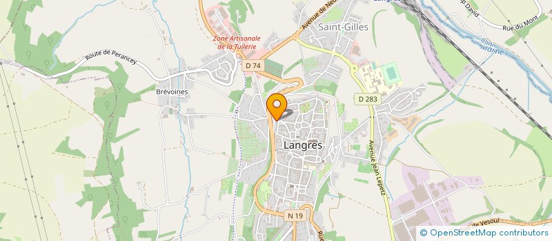 localisation de l'entreprise TAI CHI CHUAN LANGROIS  LANGRES