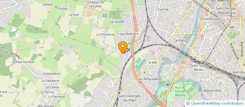 localisation de l'entreprise TAI CHI CHUAN LE MANS à LE MANS