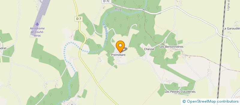 localisation de l'entreprise TAI CHI CHUAN LE MERIDIEN COUHE  BRUX