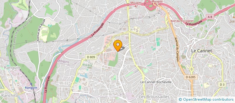 localisation de l'entreprise TAI-CHI-CHUAN-LES 8 POTENTIELS à LE CANNET