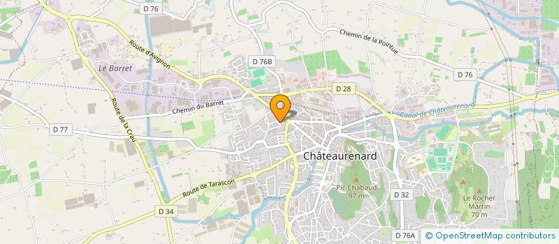 localisation de l'entreprise TAI CHI DES TOURS  CHATEAURENARD