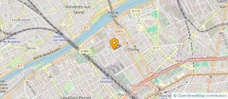 localisation de l'entreprise TAI CHI GONG FU A CLICHY à CLICHY