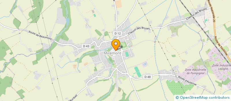 localisation de l'entreprise TAI-CHI MIREMONT  MIREMONT